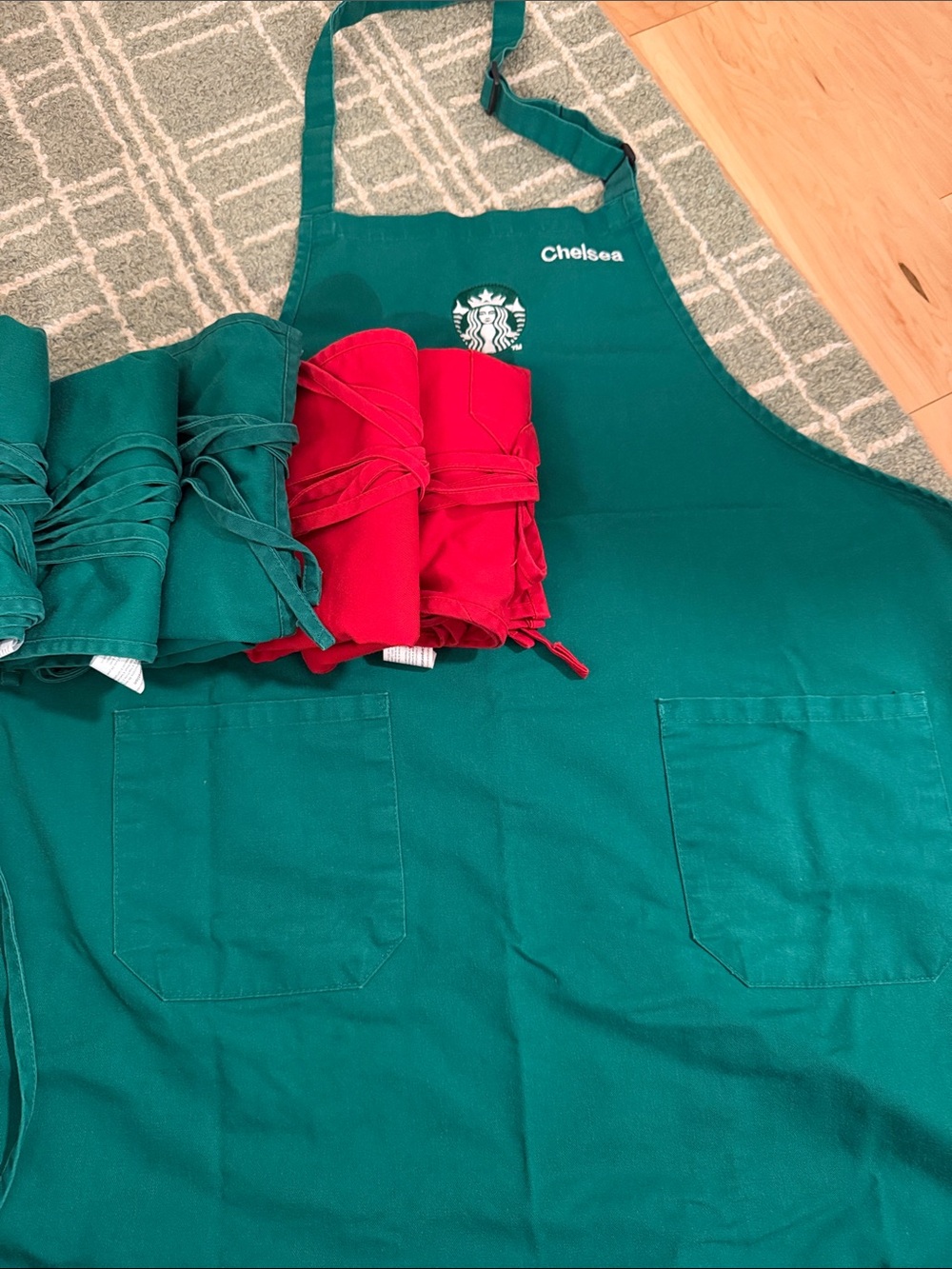Starbucks aprons